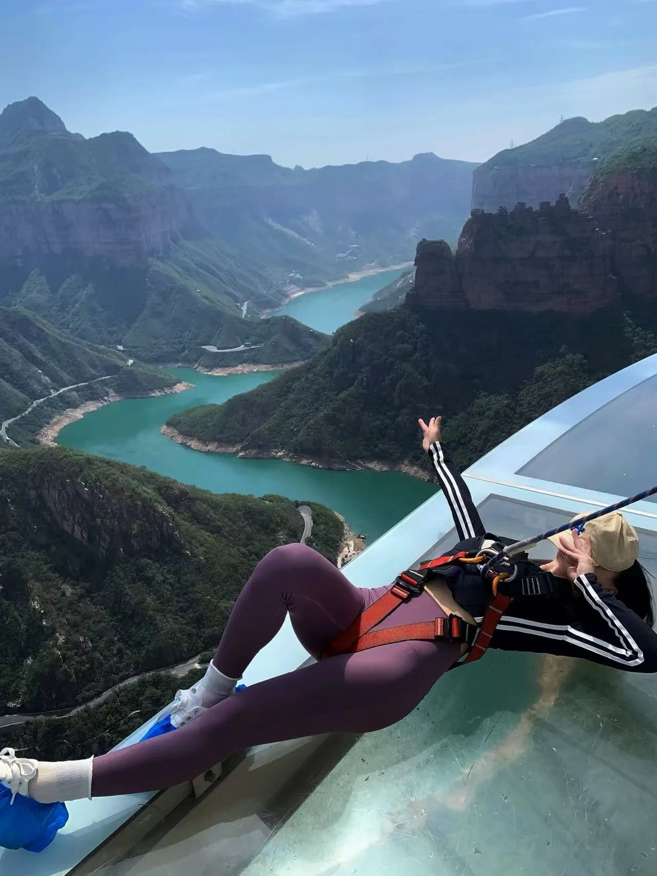 Glass skywalk canyon lounge · Moments from Recent Visitors