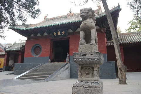 Traditional architecture at Shaolin Temple in Henan